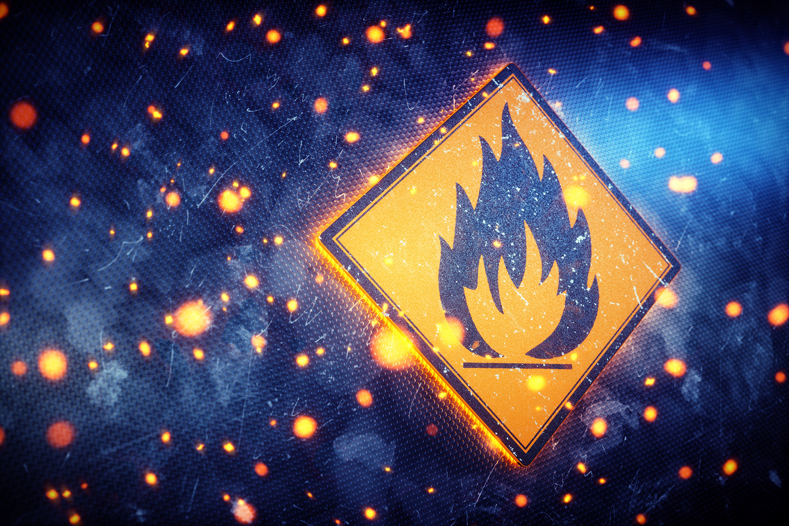 Combustible Dust warning