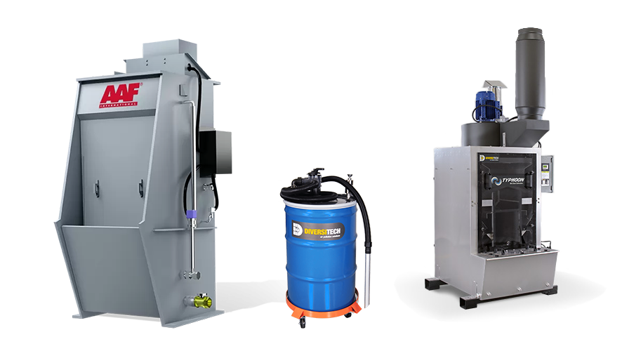 Sludge Vac with Wet Dust Collectors