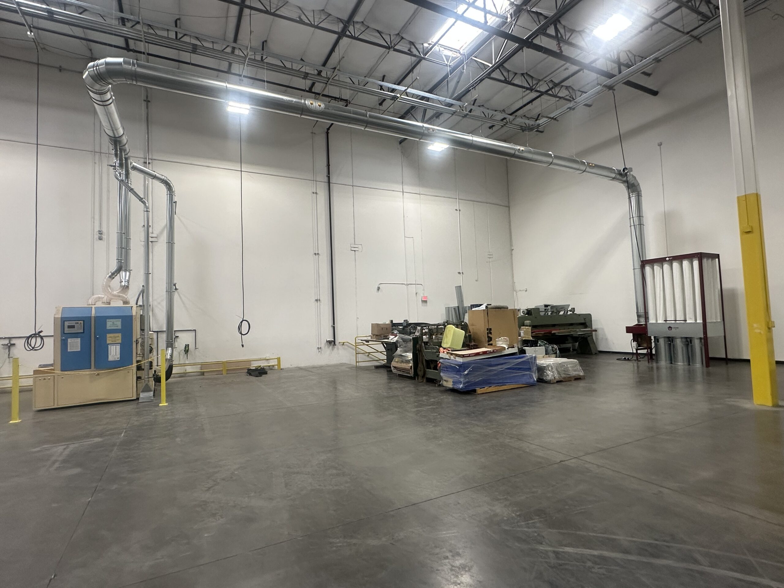 Ducting for dust collection